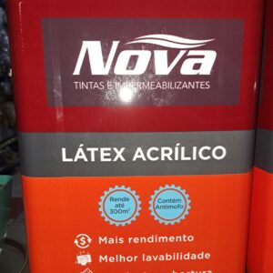 TINTA LATEX INTERIOR NOVA TINTAS LATA 18L