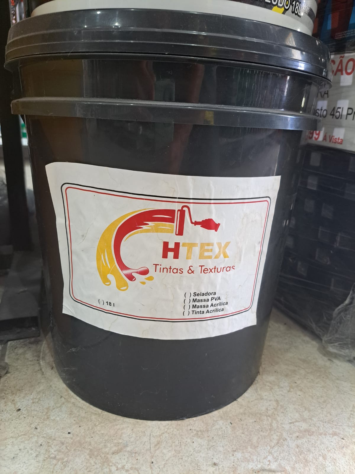 RESINA ACRÍLICA HTEX BALDE 18L
